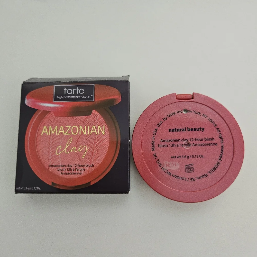 Tarte Amazonian Clay 12 Hour Blush Natural Beauty NWT